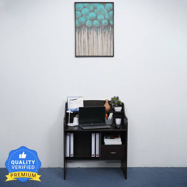 Nilkamal Julian 4 Shelves and 1 Drawer | Suitable for Home & Office | Engineered Wood Study Table