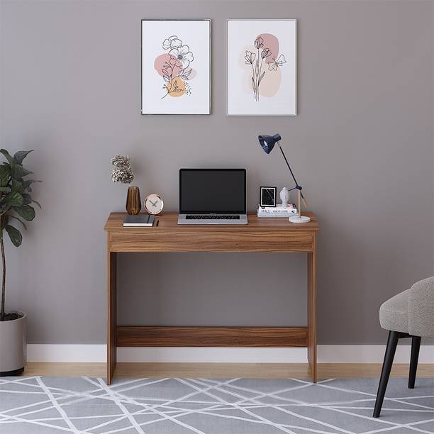 FURNEASER Boris Computer & Laptop Desk, WFH, Gaming Table, Engineered Wood Study Table