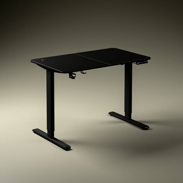 GREEN SOUL Imperium Neo | Sit Stand Desk with Integrated Charging | Advance Memory Preset Engineered Wood Multipurpose Table