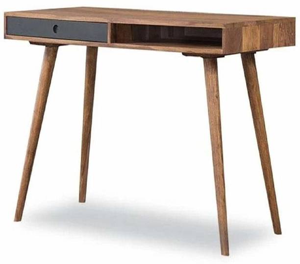 DEMIWALL Sheesham Writing/Study/Computer Table/Desk for Home/Office Solid Wood Study Table