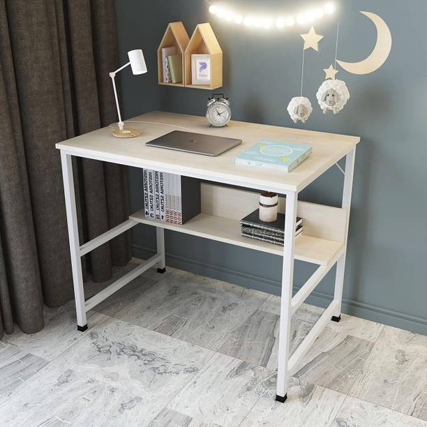 Pazano PZ-2PRO-NAT Engineered Wood Study Table