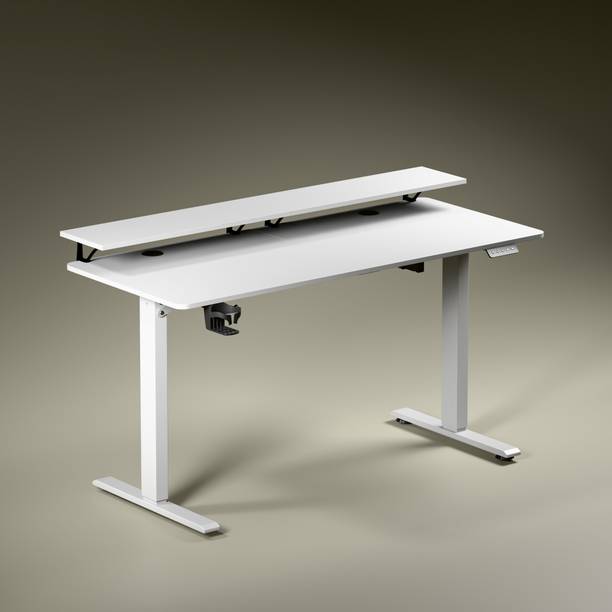 GREEN SOUL Elevate Multi-Purpose Electric Height Adjustable Study Table | Engineered Wood Office Table