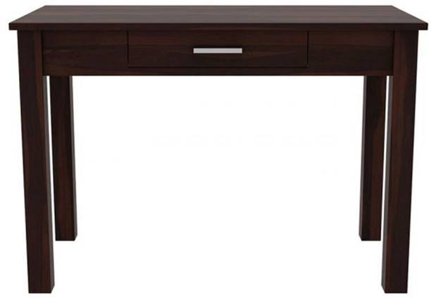 TRUE FURNITURE Sheesham Wood Writing/Study/Computer Table/Desk for Home/Office Solid Wood Study Table