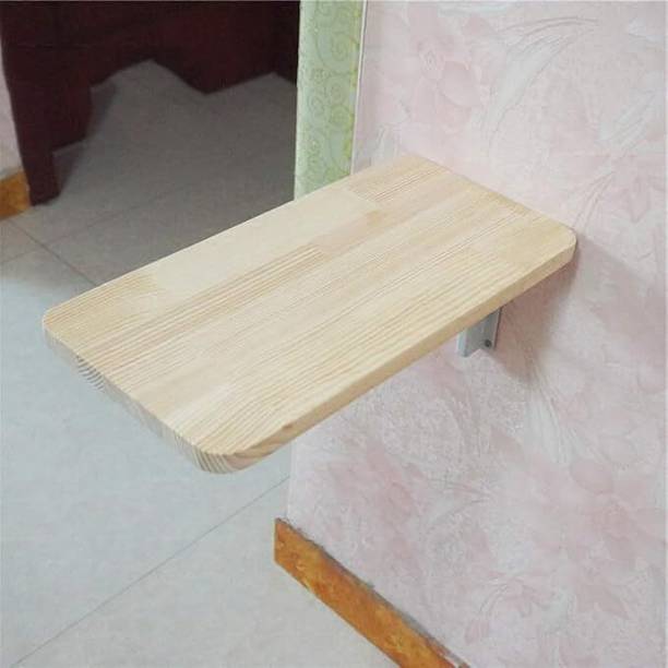 Indian Decor 954020 Folding Wall Mounted Drop Leaf Table Engineered Wood Multipurpose Table