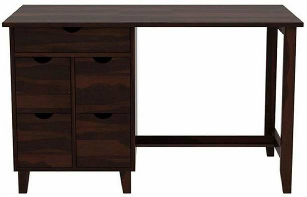 Wood Print Beautiful Study Table Solid Wood Study Table