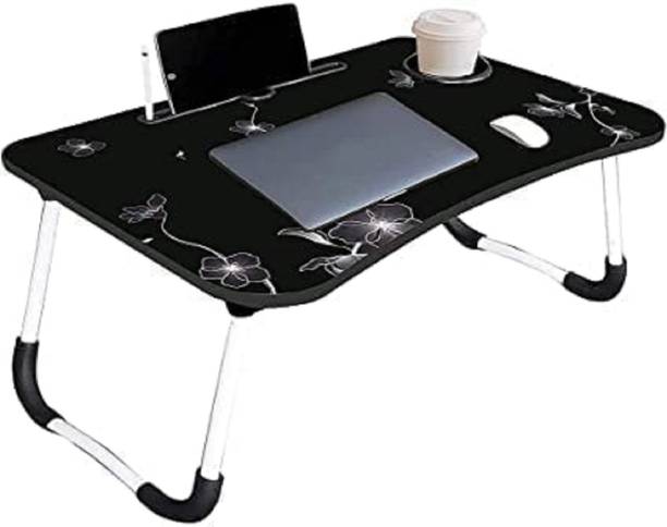 sarun sales Multi-Purpose Desk for Study and Reading (black) Wood Portable Laptop Table