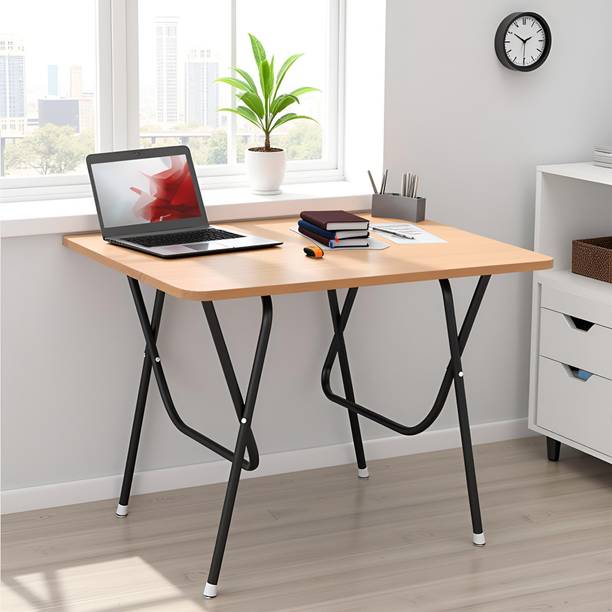 HOMIBOSS Computer foldable table for Home, study, office, laptop ( Size - 90 x 60 CM ) Engineered Wood Multipurpose Table