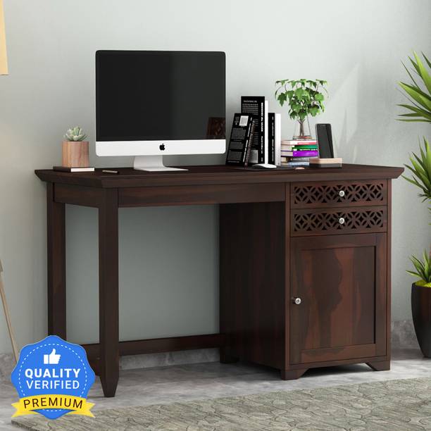 Allie Wood Rosewood (Sheesham) Solid Wood Study Table