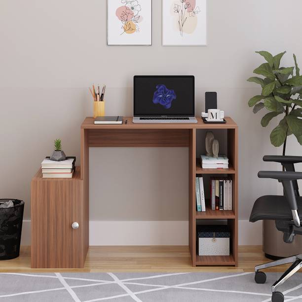 WOODWIDER Briana Computer & Gaming Desk, Engineered Wood Study Table