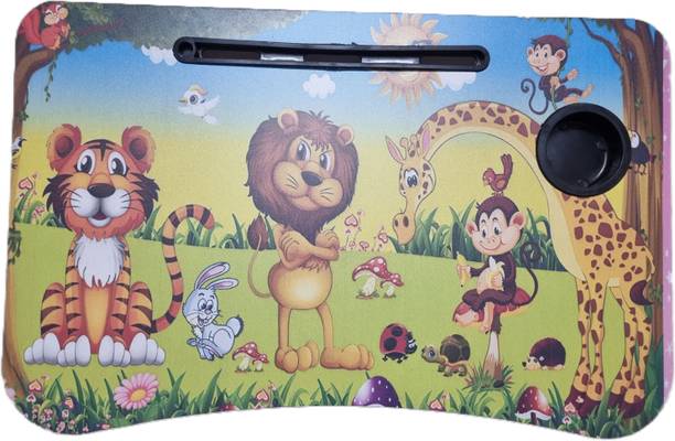 Elysiara Animals printed Multipurpose Solid Wood Study Table