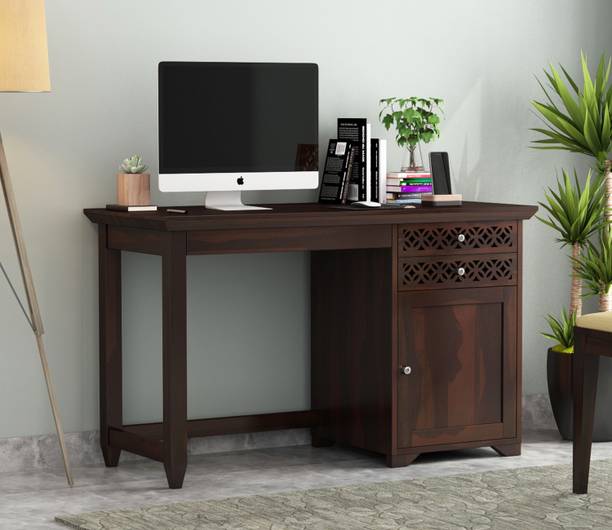 Cherry Wood Rosewood (Sheesham) Solid Wood Study Table
