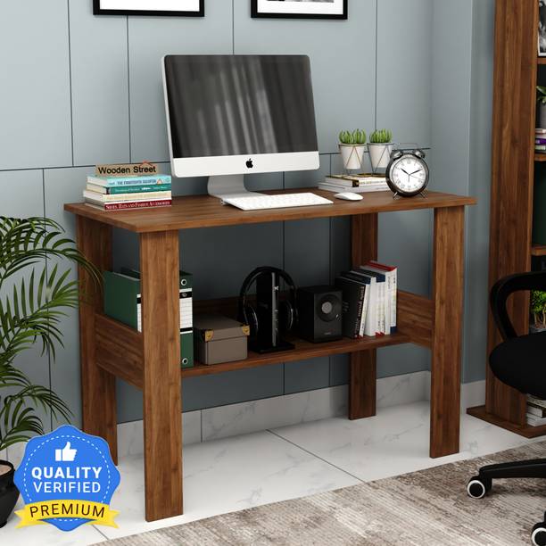 Wooden Street Brook Wooden Study Table For Home/Office/Computer Table/Office Desk/ Engineered Wood Study Table