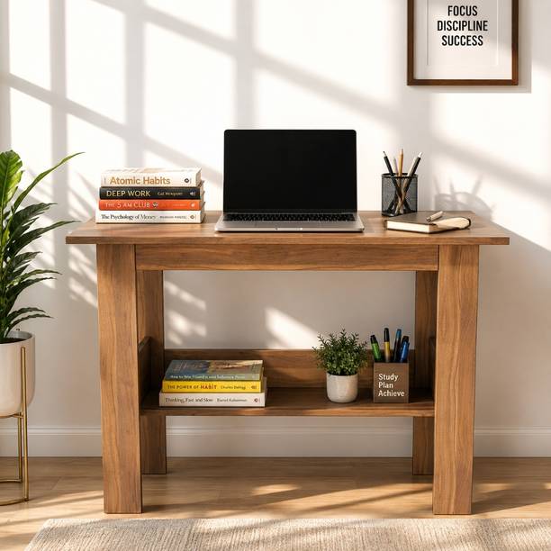 SPYDER HOME DECORE Multipurpose Portable Study Desk, Office Desk, Kids Desk Table Engineered Wood Study Table