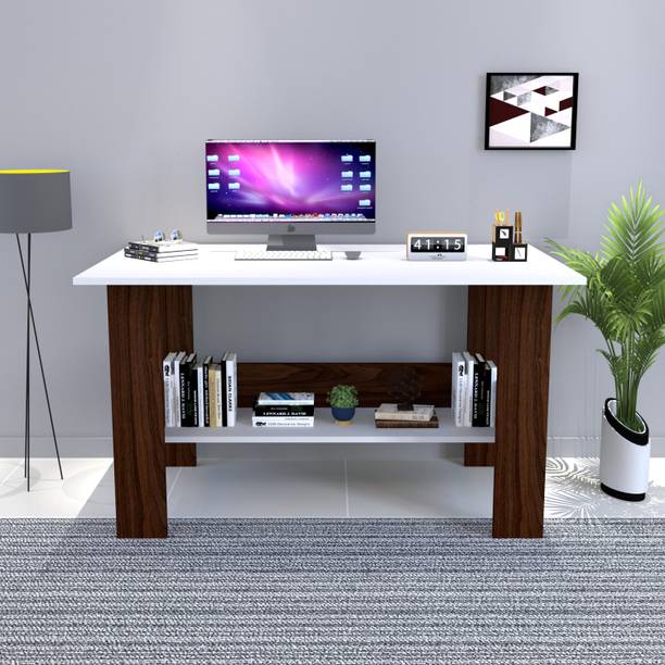plantzy Multifunctional Engineered Wood Large Study Table and Office Desk/Laptop Table/ Engineered Wood Study Table