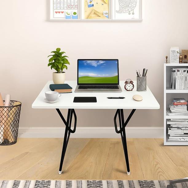 wow craft Multipurpose Foldable & Portable Study Table, Computer Desk Engineered Wood Study Table