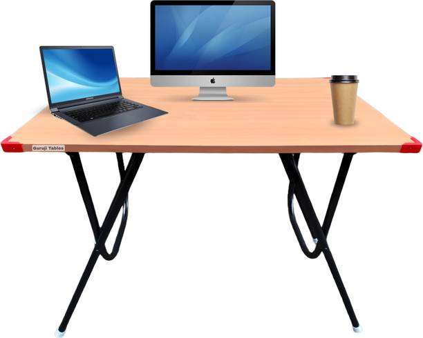 Guruji Traders Fold Space Saver Foldable Engineered Wood Study Table