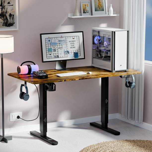 Artikel Eco Electric Height Adjustable Table Sit Stand Desk Home & Office Workspace Engineered Wood Multipurpose Table