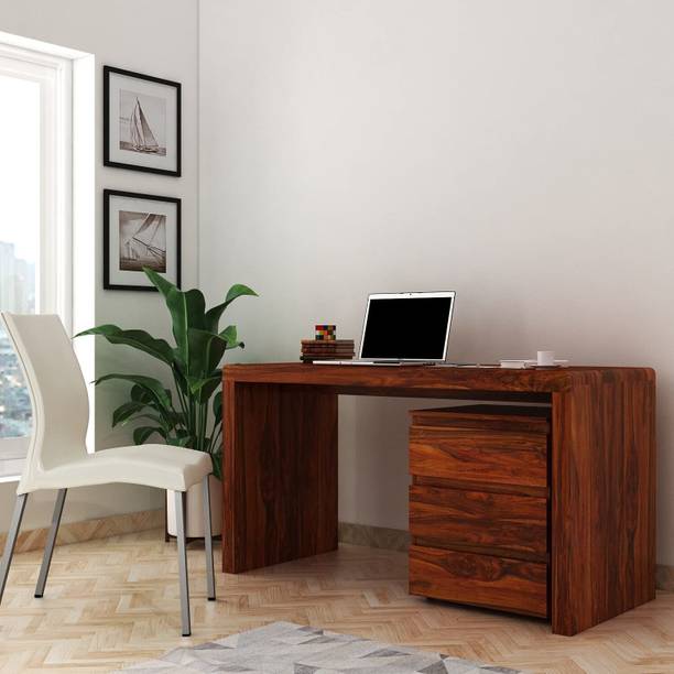 Ganpati Arts Wooden Computer Desk/Table For Home/Office Solid Wood Study Table