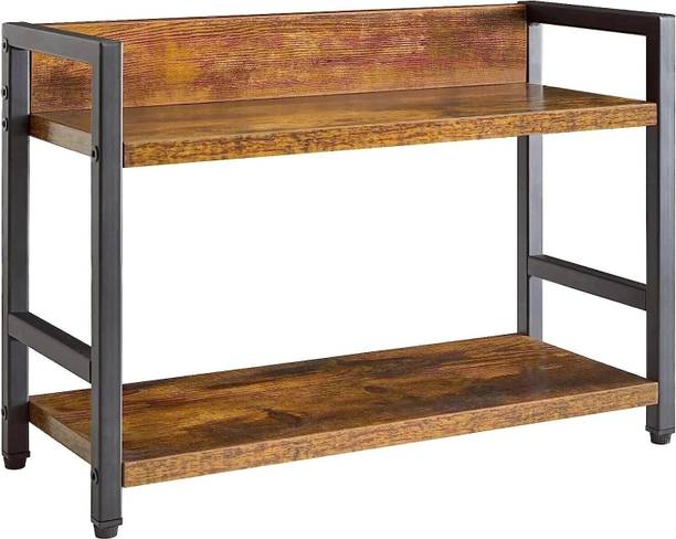 Pazano Bookcase Engineered Wood Multipurpose Table