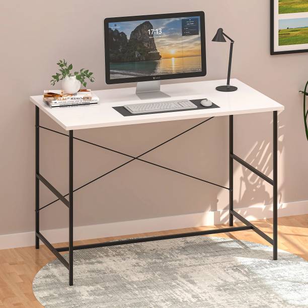 Callas Modern Black Computer Desk | Laptop Table | Study Desk | Small Desk for Home | Engineered Wood Multipurpose Table