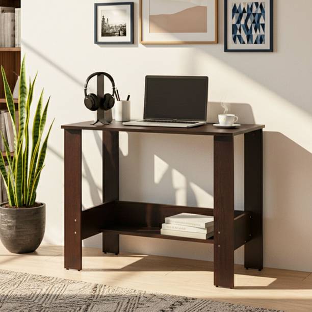 GREEN SOUL Indus Study Table for Home & Office|90cm|Minimalist Laptop & PC|IS3087 Certified Engineered Wood Study Table