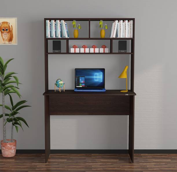 PICKWOOD CARREN Study Table, Computer, Laptop, WFH Office Desk with Storage Engineered Wood Study Table