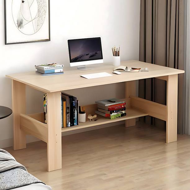 Matterhorn MOOT-10001LyonBeige Engineered Wood Office Table
