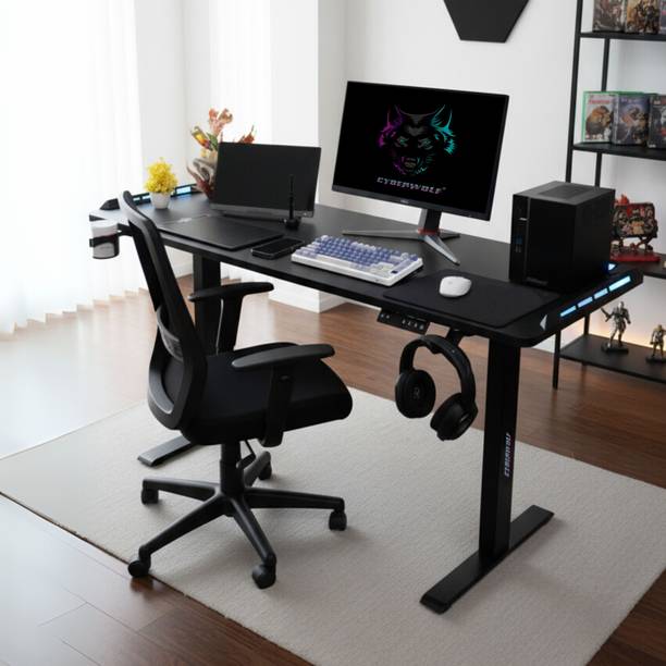 Cyberwolf Engineered Wood Office Table