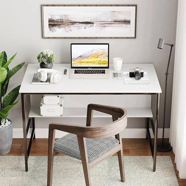 krayog ModernEdge WorkDesk Series (91*60.5*73) CM Engineered Wood Multipurpose Table
