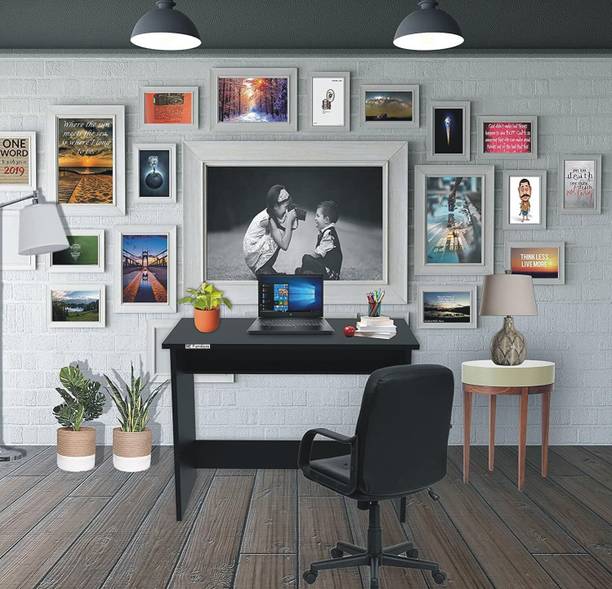 NE Furniture Study Table Computer Desk Home/Office Desk 29.52 Inch Height Engineered Wood Study Table