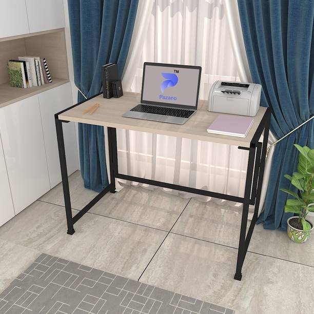 Pazano Multipurpose Desk For Writing, Study Table, Office Table, Computer Table, Work From Home Workstation Table (92x46x75cm) Engineered Wood Study Table