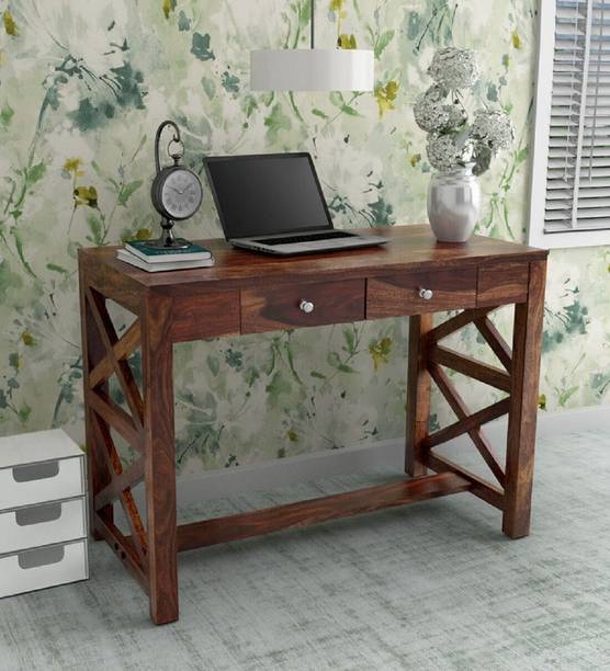Allie Wood Rosewood (Sheesham) Solid Wood Study Table