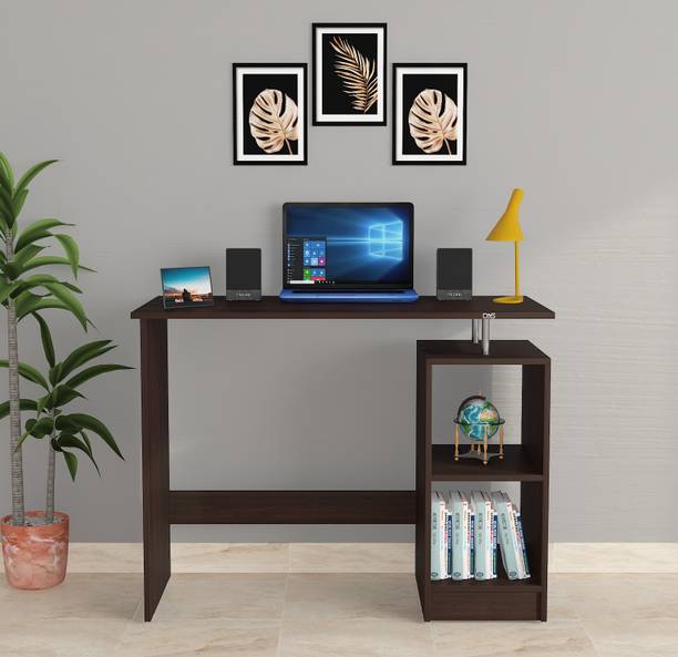 PICKWOOD ALINA Study Table, Computer, Laptop, WFH Office Desk with Storage Engineered Wood Multipurpose Table
