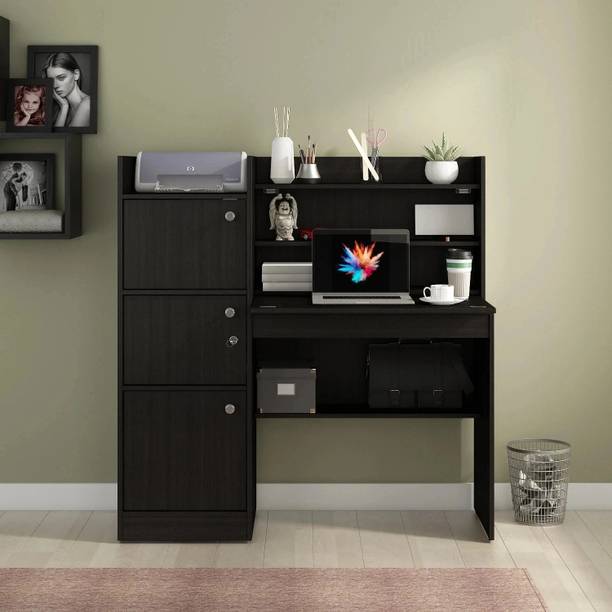 A GLOBIA CREATIONS Brook Engineered Wood Study Table