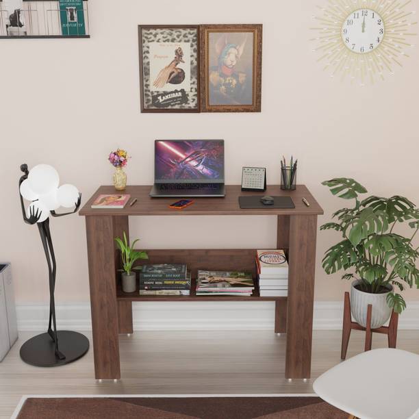 Arizen Portable Work From Home Study Desk Engineered Wood Office Table Engineered Wood Multipurpose Table