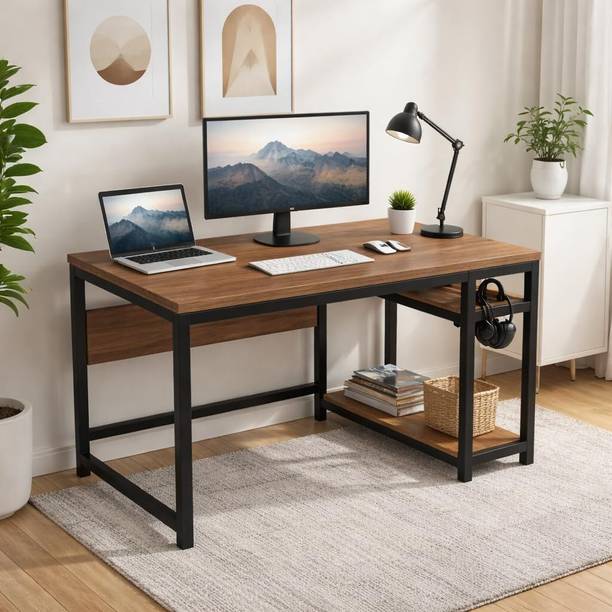 Riyan Luxiwood Carter Engineered Wood Multipurpose Table