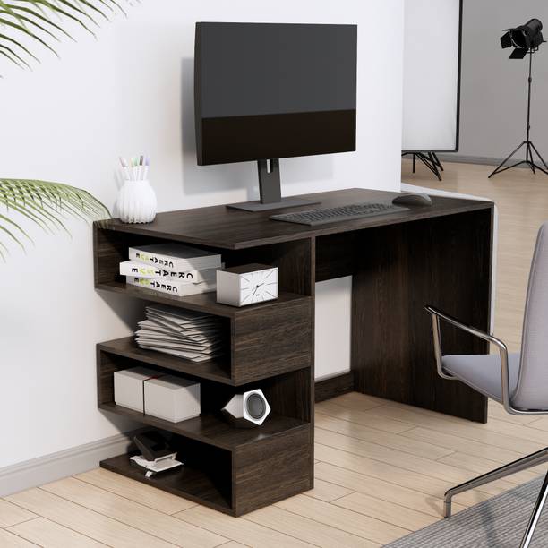 Hexa Red Study Table for Adults, Computer Table, Study Table for Students, Office Table Engineered Wood Study Table