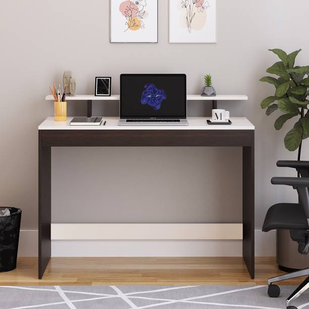 WOODWIDER Freya WFH Computer Table & Gaming Desk, Engineered Wood Study Table