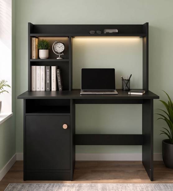 Home Delight Modern Study Desk Table with Spacious Storage & Stylish Design Engineered Wood Study Table