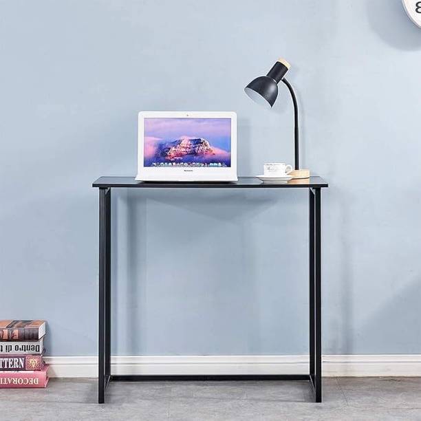 Indian Decor 95140 Wall-Mounted Folding Work from Home Desk/Computer Desk/Work Engineered Wood Multipurpose Table