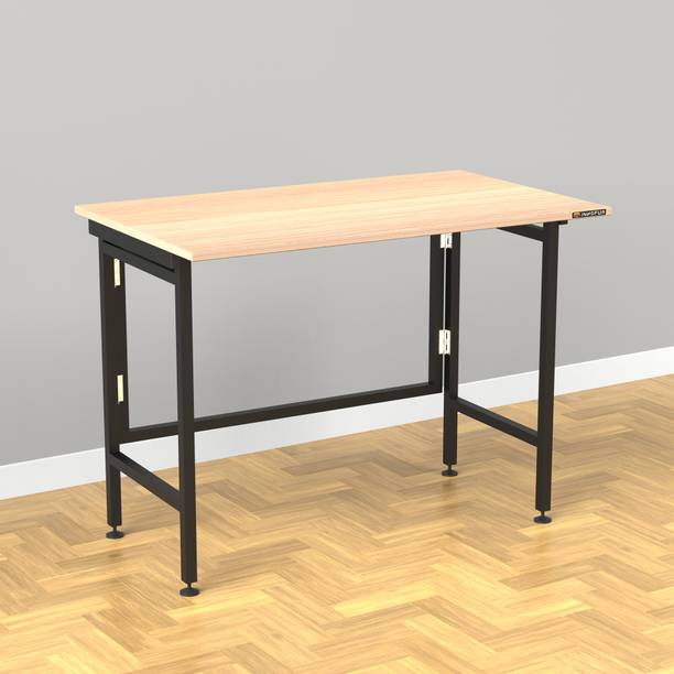 InnoFur Aplos Folding Desk/Folding Table/Study Table/Laptop Table Large (Walnut) Engineered Wood Study Table