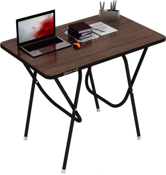 wow craft Multi Purpose Portable & Foldable Wooden /Desk for Home & Office Engineered Wood Study Table