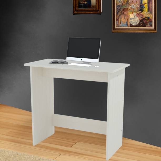 SPECIALITY PANELS Front Corner rounded Top, One Tier Shelve & Termites resistance Engineered Wood Study Table