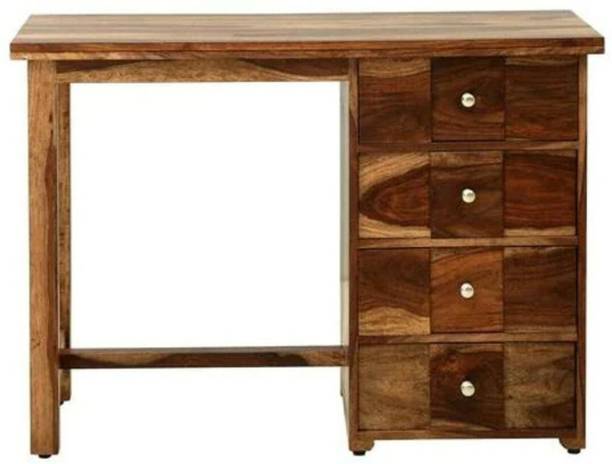 Wood Print Beautiful Study Table Solid Wood Study Table