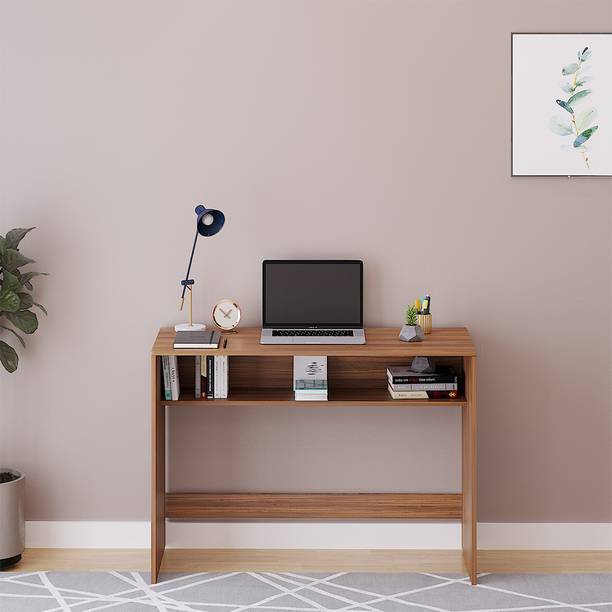 FURNEASER Witely Computer & Laptop Table | WFH Desk | Gaming Table | Engineered Wood Study Table