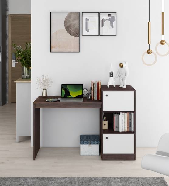 A GLOBIA CREATIONS Flex Engineered Wood Study Table