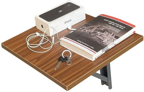 junco Wall Mounted Folding Coffee, Tea, Drop-Leaf Bed Side Table, Study Mini Table Engineered Wood Study Table