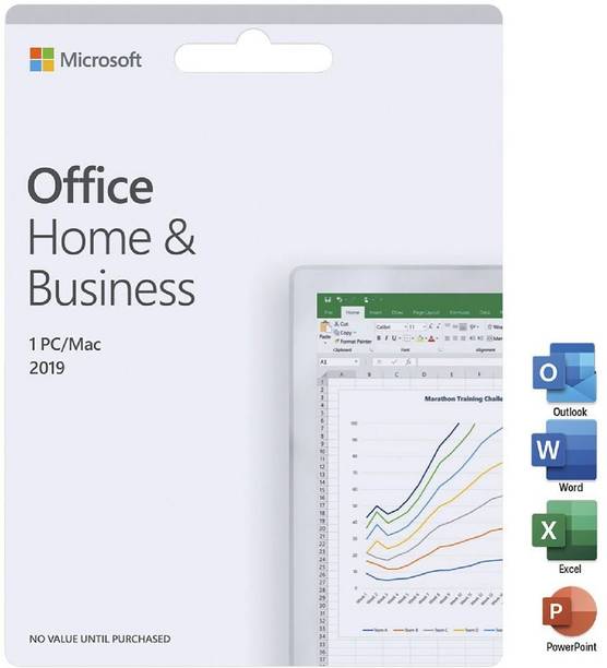 MICROSOFT Office Home & Business 2019,One-time purchase for 1 PC,Lifetime (Windows Only)