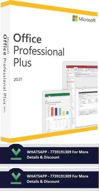 MICROSOFT Office Professional Plus 2021 for Windows (1 User, Lifetime Validity)