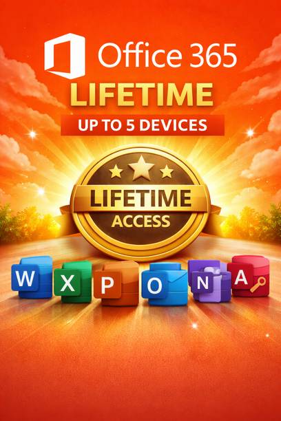 MICROSOFT OFFICESUITE 365 Professional Plus Edition | Latest 2026 Release Lifetime